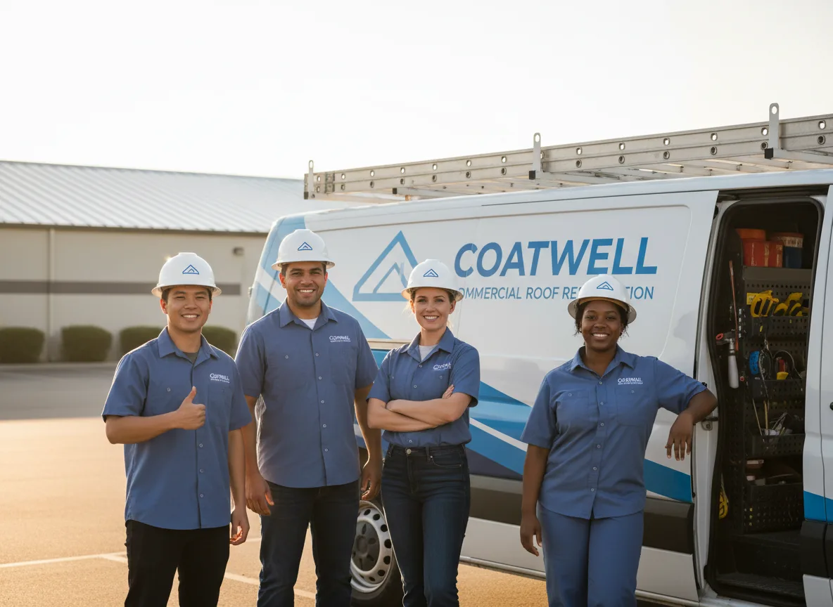 Commercial roof coating company in Glenfield, NY